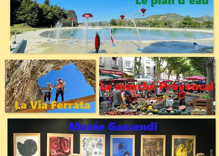 T2 rue piétonne Digne les Bains